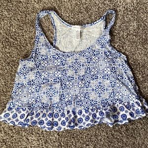 Raceback tank flowey tank top